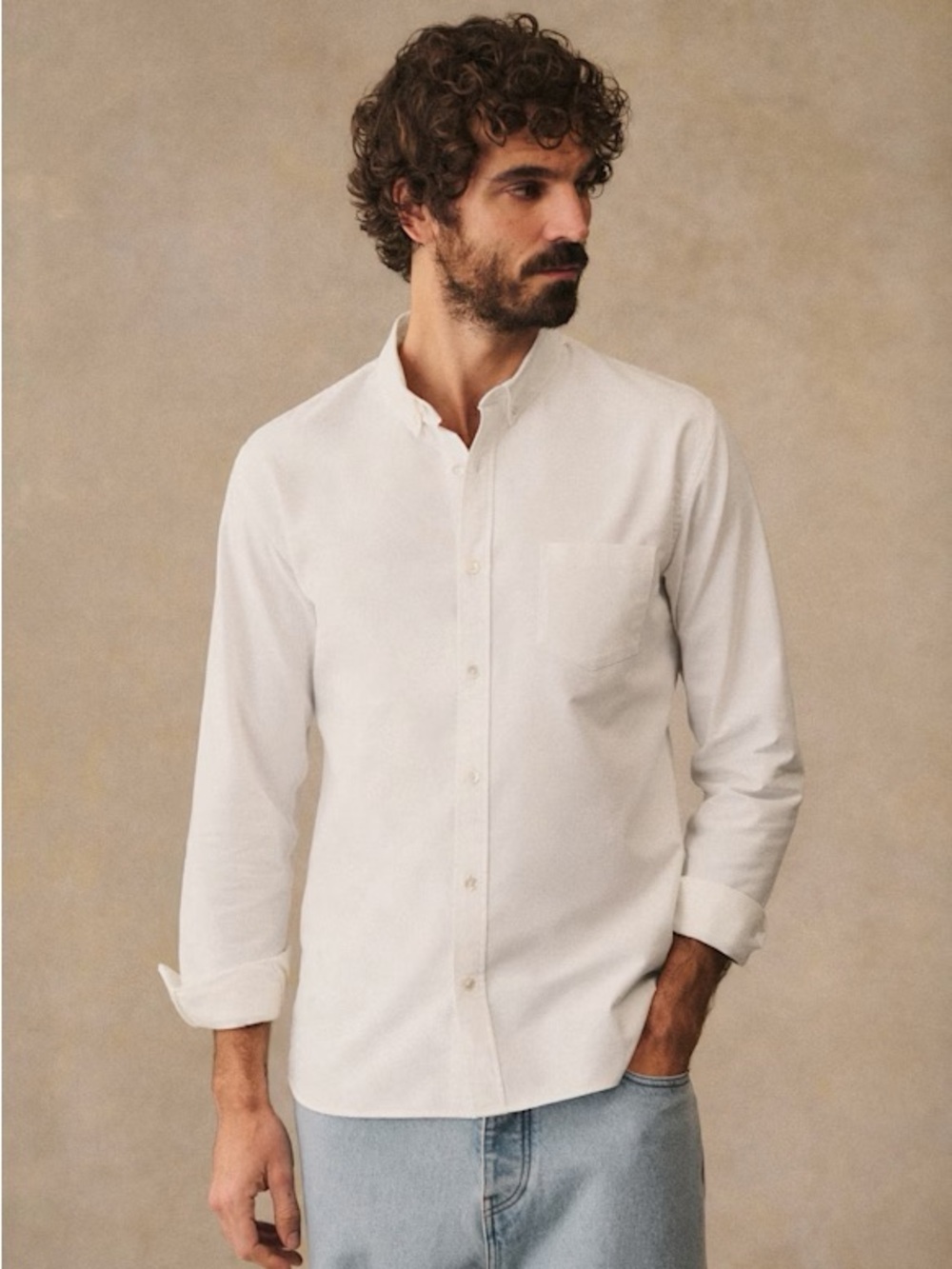 Sezane Charlie linen shirt